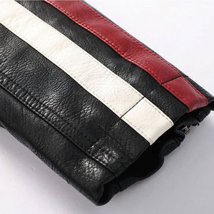 Vestes en cuir pour hommes sur mesure, veste en cuir pour hommes de haute qualité, veste en cuir d'hiver, prix supérieur - Product Image 5