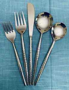 Ensemble de couverts plaqué or en acier inoxydable de haute qualité argenterie et ensemble de couverts anniversaire fiançailles partyware décoration - Product Image 4