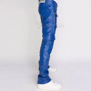Pantalones de Cuero para Hombre, Nuevo Modelo, Personalizados, de Primera Calidad, en Venta, Ropa Casual para Hombre, Alta Calidad - Product Image 3