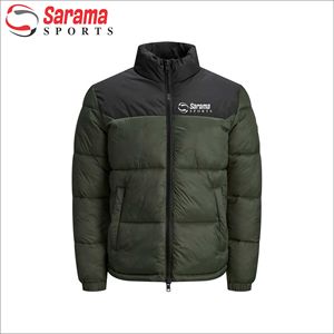 Chaquetas Bomber acolchadas con cuello levantado, abrigo cálido a prueba de viento, talla grande, para invierno, 2022 - Product Image 4