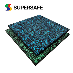 High Quality Bulk Sale Non-Toxic Recycled <b>Rubber</b> Safety <b>Flooring</b> <b>Tiles</b> <b>Rubber</b> <b>Flooring</b> Supersafe for Indoor/Outdoor Playground - Product Image 4