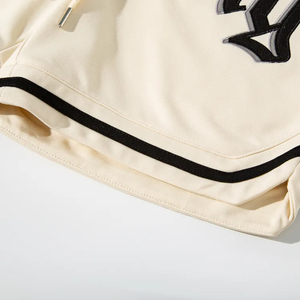 Pantalones Cortos Deportivos Transpirables de Malla para Hombre, Diseño de Moda Urbana, Tendencia Industrial, Diseño OEM, Sublimación, Patrón Sólido, en Venta - Product Image 6