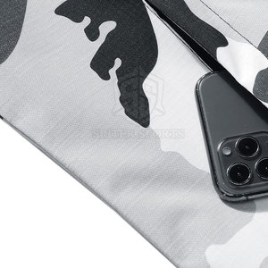 Veste de pluie en polyester léger de style High Street pour hommes, fermeture éclair complète pour la saison hivernale - Product Image 6