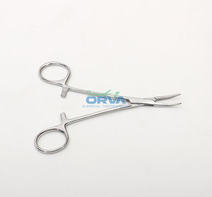 Pinzas Hemostáticas Manuales de Acero Inoxidable Profesionales, Portaagujas, Juego de Instrumentos con Certificación CE, Cirugía General Clase II - Product Image 3