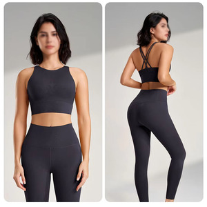 New Arrival Fitness High Quality Women Yoga Sets Personalized Cheap Price Best Material OEM Service Women Yoga Sets - Product Image 4