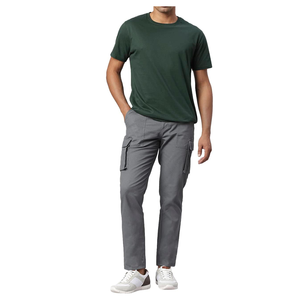 Wholesale <b>Gym</b> Fitness Wear Joggers Pant <b>Men</b> Cargo <b>Trousers</b> With Side Pockets Jogger Pants for <b>Men</b> - Product Image 5