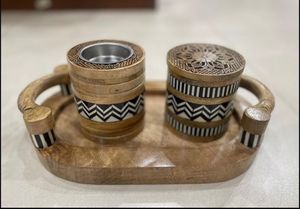 Résine incrustation arabe mubakhar ensemble très demandé en bois oud bakhoor ensemble à bas prix - Product Image 4