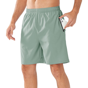 Shorts pour hommes Shorts de fitness respirants de haute qualité Shorts de fitness décontractés Nouveau modèle de conception Shorts d'entraînement de course Poches élastiques à la taille - Product Image 2