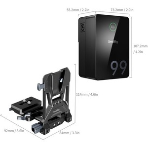 R_igg V-Mount <b>Battery</b> Mount Plate Kit - Product Image 5