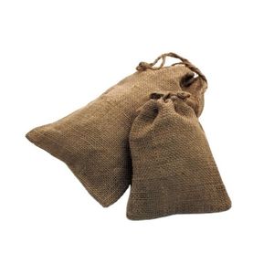Recyclable Customized High Quality Gunny Sack <b>Bag</b> for Gift Jewelry Cocoa Beans Jute <b>Hessian</b> Jute Drawstring Pouches - Product Image 1