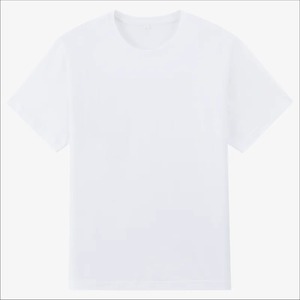 T-shirt à manches courtes à col rond ample et intéressant pour hommes été 100 coton à la mode - Product Image 5