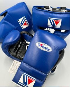 Ensemble de boxe d'entraînement professionnel en cuir véritable de haute qualité, logo personnalisé, respirant, durable, confortable - Product Image 4