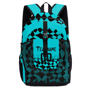Mochila Deportiva Personalizable, Fabricada en Malla, Bolsa de Viaje para Balones, para Fútbol, Baloncesto y Gimnasio, con Patrón de Letras Sublimadas - Product Image 1