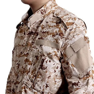 Ensemble coupe ajustée à manches longues d'été avec logo personnalisé de haute qualité uniforme tactique pour le travail en plein air pour hommes à vendre matériau solide - Product Image 3