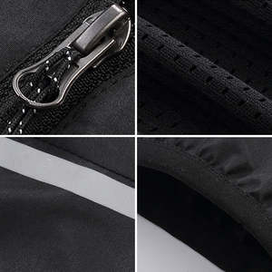 Chaqueta cortavientos con capucha impermeable para hombre, fabricante de ropa OEM al por mayor con logotipo personalizado, fina para exteriores, senderismo, correr - Product Image 4