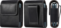 Sac de téléphone en cuir durable avec support de ceinture Accessoires de transport Sacs et étuis pour téléphone portable pour tous les mobiles