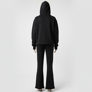 ชุดวอร์มผู้ชายแบบมีฮู้ด คุณภาพพรีเมียม สไตล์สตรีทแวร์ ลวดลายฟอกสี  รับสกรีนโลโก้ ชุดออกกำลังกายวิ่งจ๊อกกิ้งกลางแจ้ง น้ำหนักเบา - Product Image 4