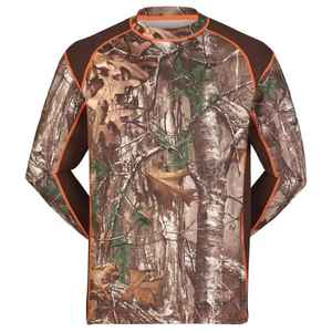 2026 Custom Logo Upland Hunting <b>Base</b> <b>Layer</b> Shirt Breathable Polyester Bird Hunting Shooting Shirt Outdoor Tactical Hunting Wear - Product Image 5