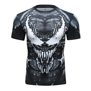 Printemps à manches courtes col rond hommes Sublimation t-shirts séchage rapide respirant logo personnalisé t-shirts de haute qualité personnalisés - Product Image 2