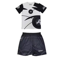 Camiseta de Compresión Ligera de Talla Grande con Estampado de Surf, Protección contra Erupciones, para Jiu Jitsu y MMA, con Logotipo Personalizado, Elástica en Cuatro Direcciones, Venta al Por Mayor OEM