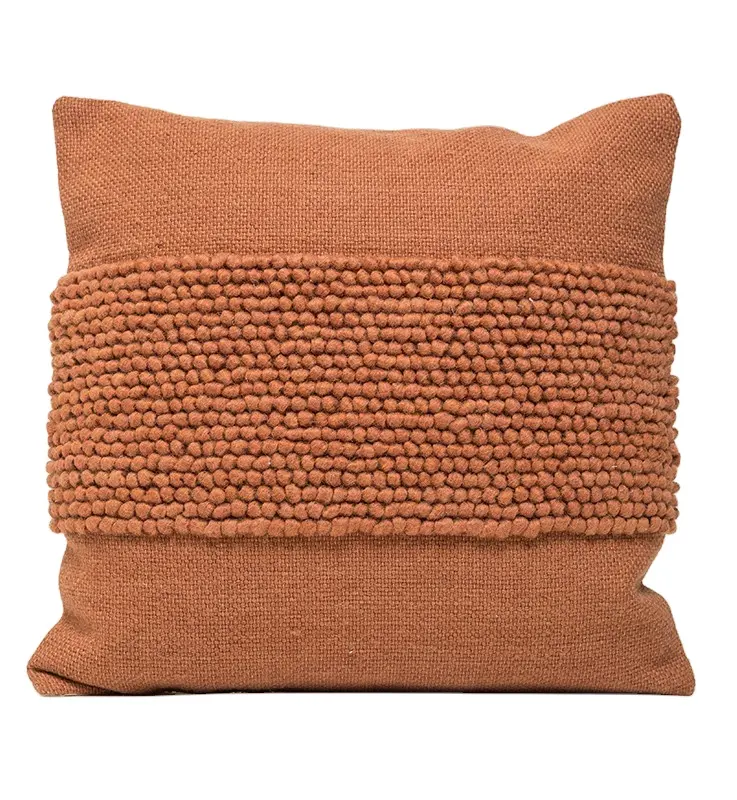 Wool cushion cover Kilim cushion covers indian Square handmade hand woven decorative throw bohemian cotton cushion cover