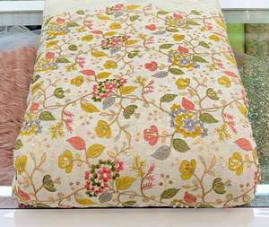 TISSU GEORGETTE Tissu de broderie georgette renard lourd pour Dupatta Tissu de broderie georgette lourd - Product Image 1