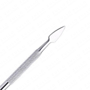 Pousse-cuticules double tête en acier inoxydable, outil professionnel de manucure, pédicure et nail art - Product Image 3