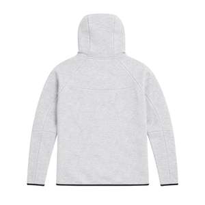 Conjunto Deportivo para Hombre, Chaqueta con Capucha y Cremallera Completa, Pantalones Deportivos, Estilo Windrunner, Color Gris Jaspeado, para Entrenamiento Atlético - Product Image 4