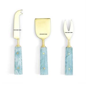 Outils à fromage de qualité supérieure pour la maison et le restaurant Couverts fantastiques Serveur de gâteau et vadrouille en bois de résine avec poignée design pour un usage domestique - Product Image 6