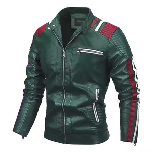 Chaqueta de cuero de calidad superior para hombre, chaqueta de cuero Vintage de invierno para hombre, chaqueta de cuero para motorista, prendas de vestir para hombre - Product Image 4