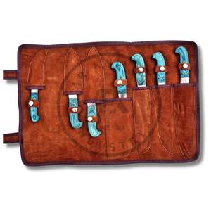 Ensemble de couteaux de chef ambidextres en acier Damas à 67 couches, fabriqués à la main, couteaux de cuisine professionnels, écologiques, fournisseur en gros OEM 7 - Product Image 5