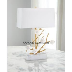 Lámparas de pie de Decoración de mesa para bodas y hoteles, lámparas de iluminación para el hogar y la boda chapadas en oro de Metal de gran tamaño de la mejor calidad - Product Image 6