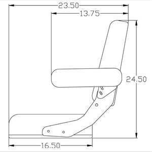 Conjunto de Asiento para Tractor International / David Brown - Product Image 5