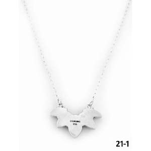 Collier artisanal en turquoise et argent sterling Golden Hills du sud-ouest, bijou de collection culturelle - Product Image 4