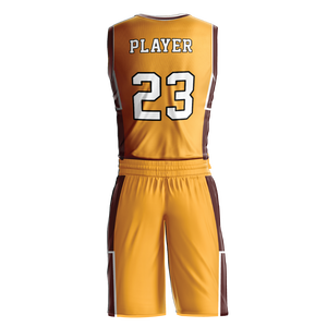 ชุดเสื้อบาสเก็ตบอลระบายอากาศได้ดีมีลายออกแบบได้ตามต้องการ - Product Image 2
