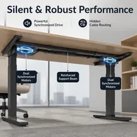 Support de levage électrique en A à double moteur de haute qualité, à orientation standard, 2 niveaux, réglable en hauteur, en fer, écologique, résistant à l'eau