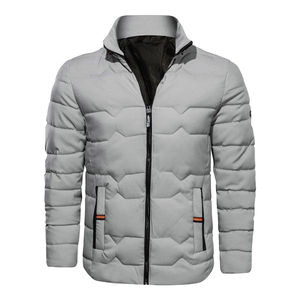 Chaqueta de Forro Polar Grueso con Cuello Alto, Impermeable y Cortavientos, con Logotipo Frontal para Hombre, Invierno 2026 - Product Image 1