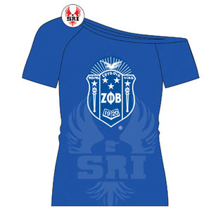 เสื้อกีฬาแขนสามส่วนของผู้หญิงเสื้อระบายอากาศผ้าคอตตอนพิมพ์ลายนูนแขนสามส่วนของกรีกกำหนดเอง - Product Image 3