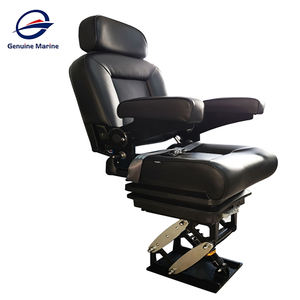 Sièges de capitaine de <span class=keywords><strong>bateau</strong></span> de luxe en aluminium et acier inoxydable, confortables, avec suspension et amortissement des chocs - Product Image 4