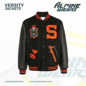 À la mode nouvelle Collection hommes confortable chaud veste d'hiver en plein air solide laine mâle Baseball Lettermen vestes pour garçons - Product Image 5