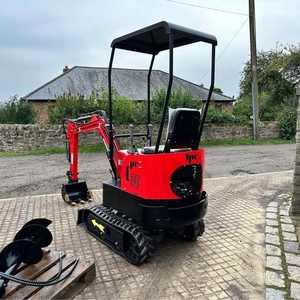 Mini-excavatrice JPC HT12 avec moteur Changchai, pompe, moteur 8500W, capacité de la benne de 0,03m³, poids de la machine de 1020kg - Neuve, jamais utilisée - Product Image 3