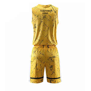 Uniforme de baloncesto transpirable personalizable de alta calidad, diseño impreso de talla grande para la temporada de verano, precio de fábrica - Product Image 6