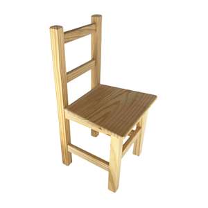 Silla de Madera para Niños Well Home, 30x26x58cm, Muebles para Niños - Product Image 1