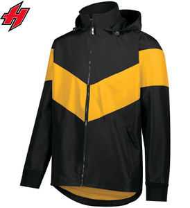 เสื้อแจ็คเก็ตฮู้ดกันลมน้ำหนักเบาสำหรับผู้ชายปี 2023 ระบายอากาศได้ดี พร้อมบริการ OEM แบบกำหนดเอง ซิปแบบสวมหัวสำหรับฤดูใบไม้ผลิ - Product Image 5