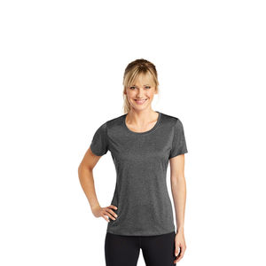 เสื้อยืดคอกลมโพลีเอสเตอร์สำหรับผู้หญิงเสื้อยืดคอกลมระบายอากาศได้ดี B2B จากผู้ผลิต - Product Image 3