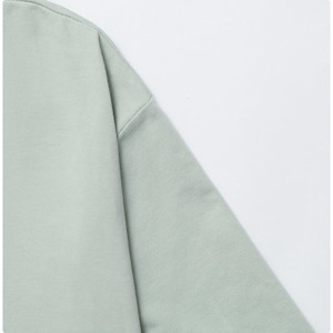 T-shirt court décontracté pour femme en éco-fibre (Spandex/Polyester/Coton) à col rond, coupe régulière, respirant, idéal pour l'été - Product Image 6