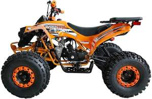 (H&S) Quad à 4 roues automatique à essence 125CC avec marche arrière, pneus 19/18 pouces, neuf - Product Image 2