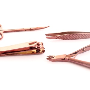 Ergonomic handle offers strong <b>grip</b> and easy <b>control</b> precision cuticle nipper beauty scissor trim dead skin custom logo - Product Image 2