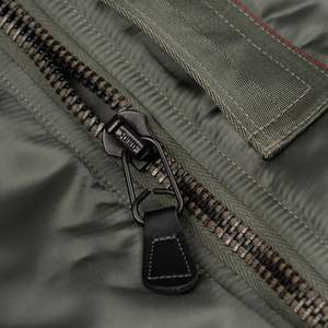 Chaqueta universitaria de poliéster con logotipo personalizado de calidad superior para hombre, tipo de cierre, bolsillos con cremallera, chaqueta Bomber de béisbol universitaria Letterman - Product Image 3