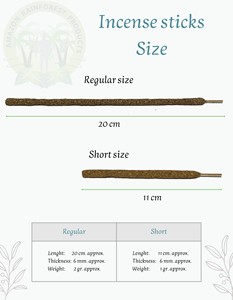 Varillas de incienso de Palo Santo de eucalipto ecológicas hechas a mano artesanas de primera calidad 7 unidades bolsa religiosa sostenible - Product Image 4